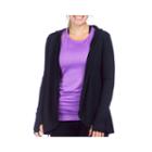 Pl Movement By Pink Lotus Long-sleeve Hooded Cardigan