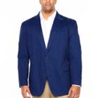 Stafford Navy Utility Classic Fit Sport Coat - Big And Tall