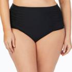 Boutique + High Waist Swimsuit Bottom-plus
