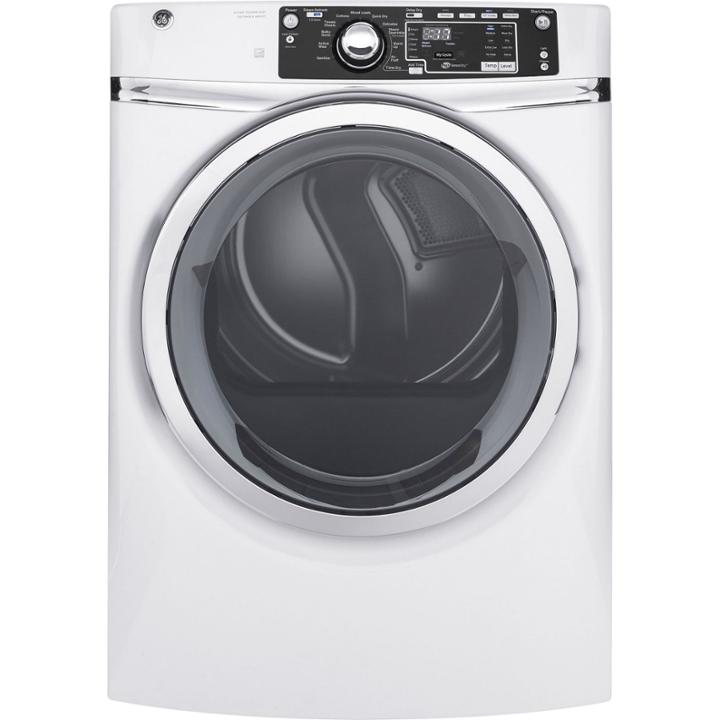 Ge 8.3 Cu. Ft. Capacity Front Load Gas Energy Star Dryer With Steam - Gfd48gsskww