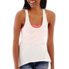 Arizona Crochet-panel Sharkbite Tank Top