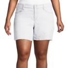 Boutique + 6 Regular Fit Denim Shorts - Plus