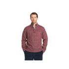 Izod Harbor River Sweater Mock Neck Long Sleeve Pullover Sweater