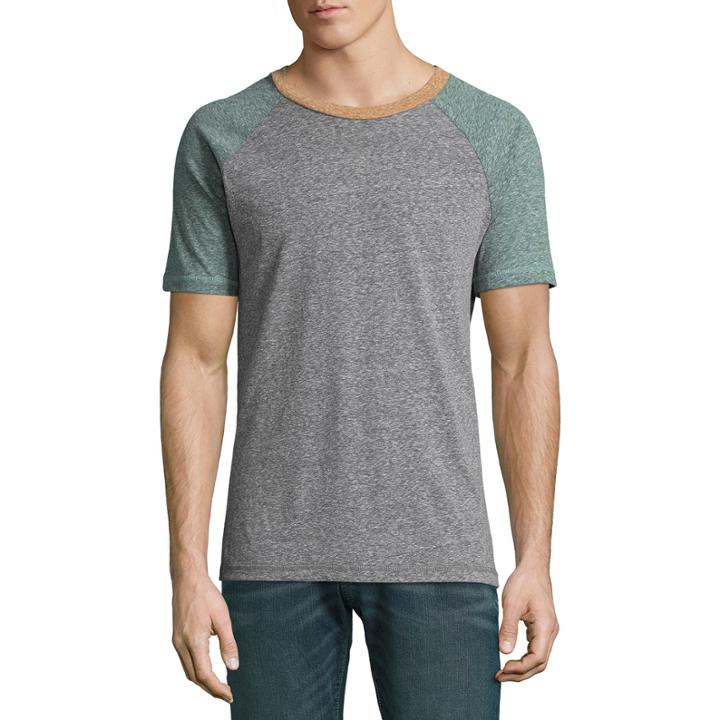 Arizona Short Sleeve Colorblock Raglan T-shirt