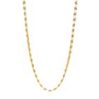 Womens 18 Inch 14k Gold Link Necklace