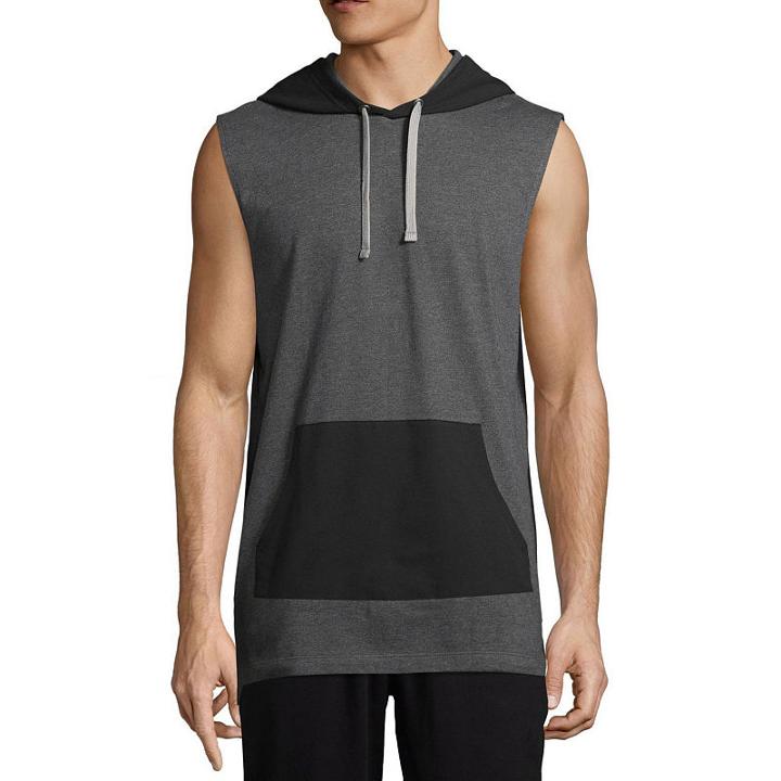 Xersion Sleeveless Jersey Hoodie