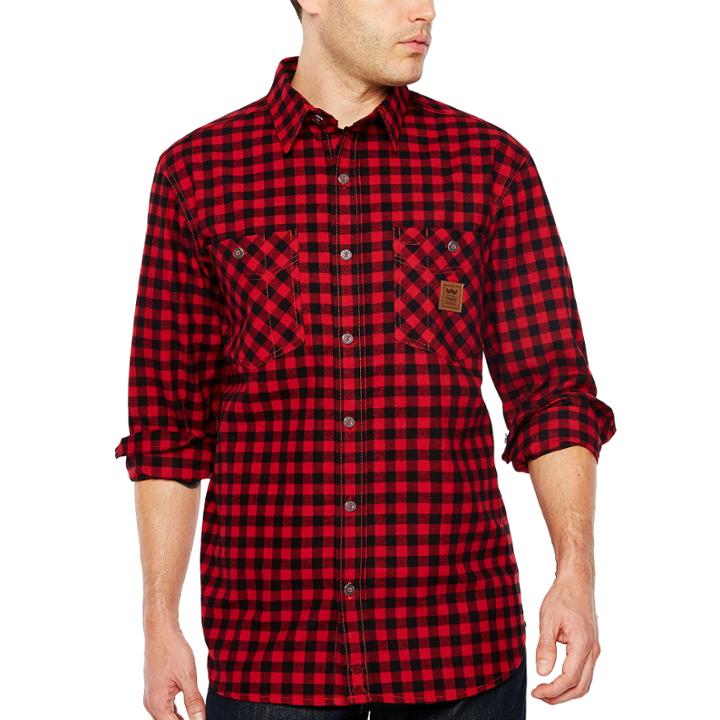 Walls Thurber-vintage Long Sleeve Flannel Shirt