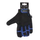 Ventura Unisex Bike Blue Full Finger Touch Gloves