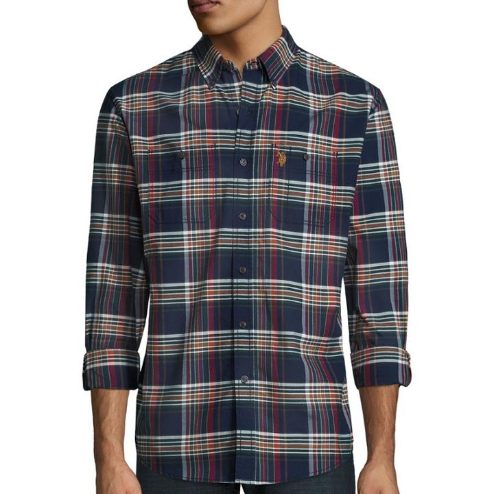 U.s. Polo Assn. Long-sleeve Oxford Sportshirt