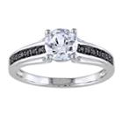 Midnight Black Diamond 1/6 Ct. T.w. Color-enhanced Engagement Ring