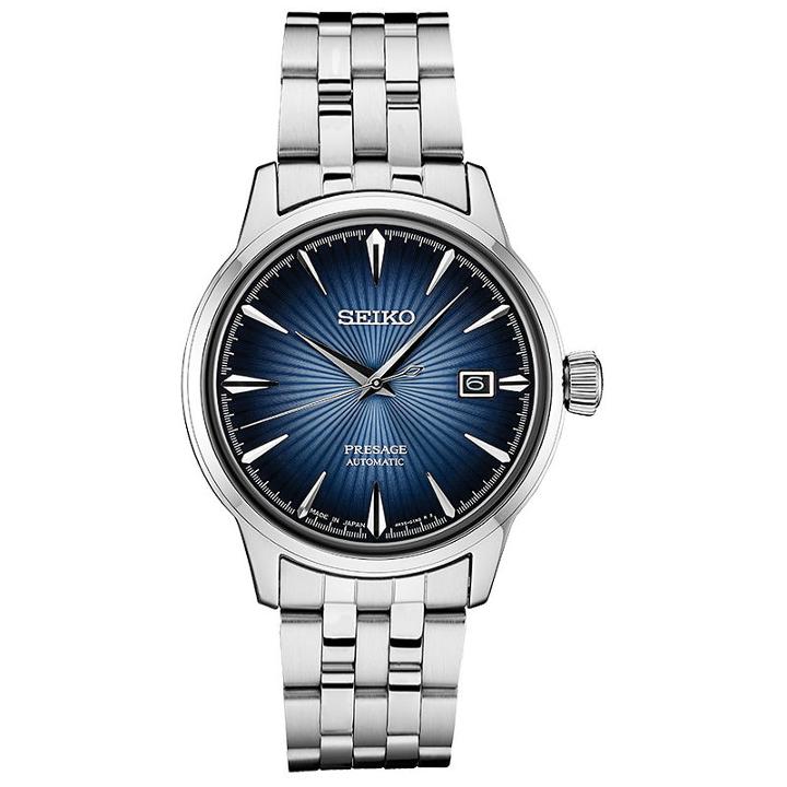 Seiko Mens Silver Tone Strap Watch-srpb41