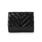 Gunne Sax By Jessica Mcclintock Katie Quilted Mesh Clutch Evening Bag