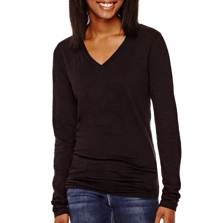 Arizona Long-sleeve V-neck T-shirt