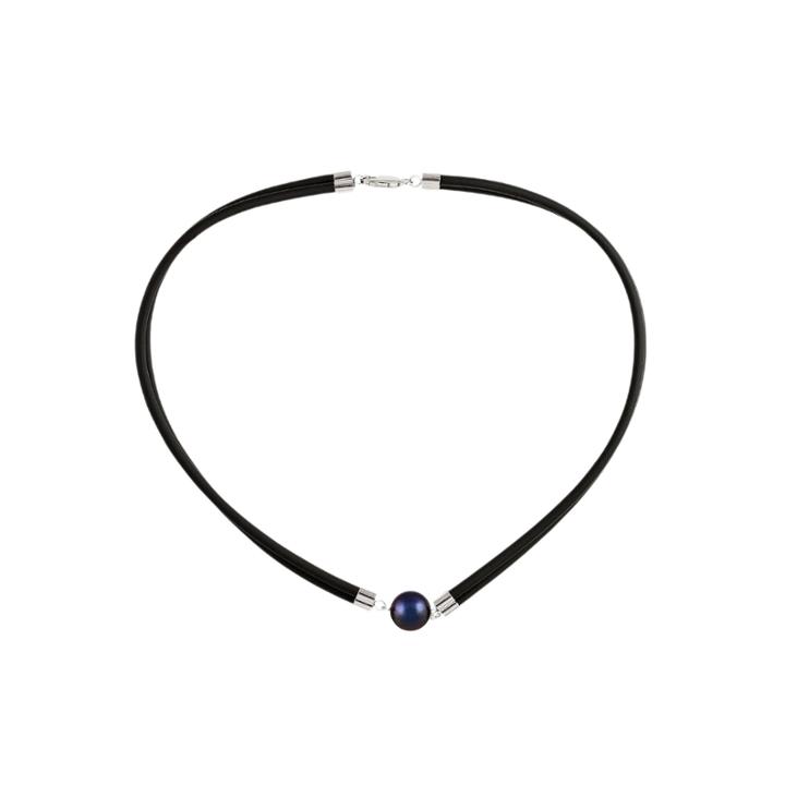 Splendid Pearls Womens Pearl Sterling Silver Choker Necklace