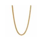 Womens 22 Inch 14k Gold Link Necklace