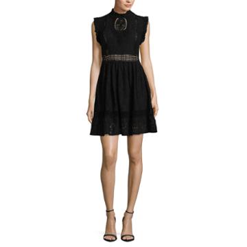 Coffee & Cake Sleeveless A-line Dress-juniors
