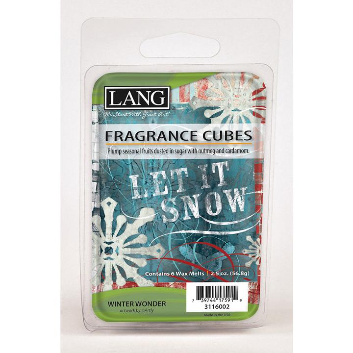 Lang Winter Wonder 2.5 Oz Fragrance Cubes