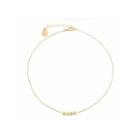 Liz Claiborne Womens Clear Collar Necklace