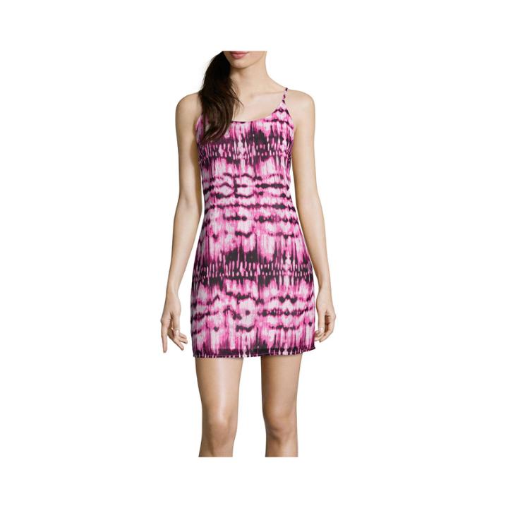 Decree Sleeveless Strap Back Dress- Juniors