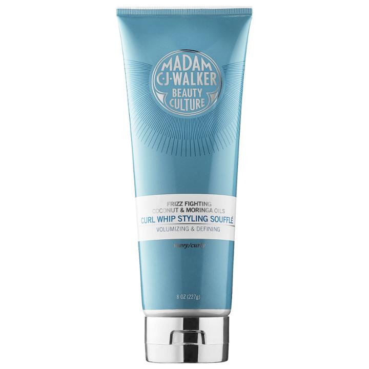 Madam C.j. Walker Beauty Culture Coconut & Moringa Oils Curl Whip Styling Souffle