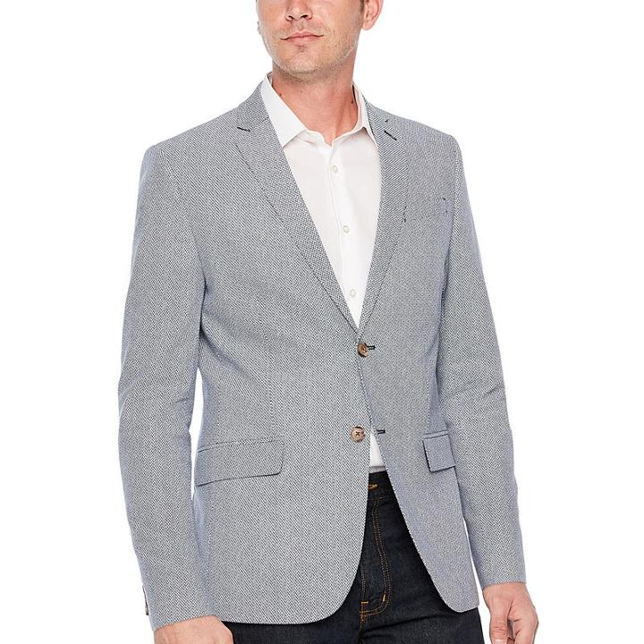Jf J.ferrar Slim Fit Diamond Sport Coat