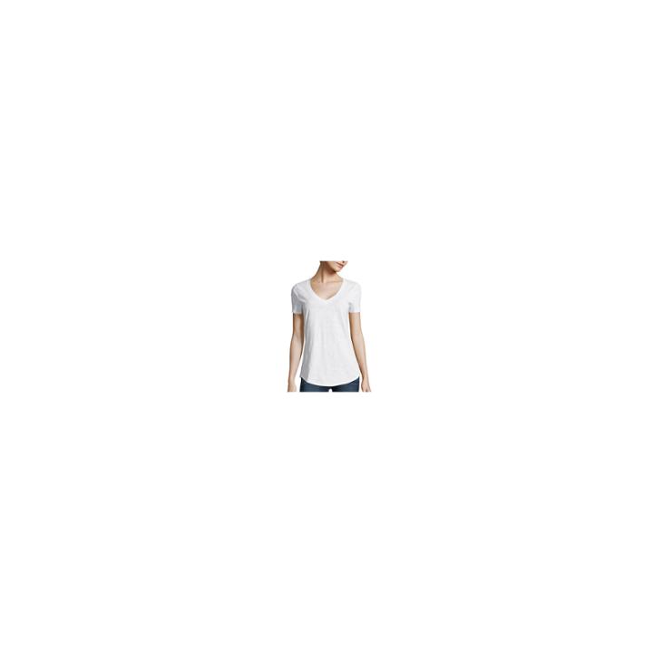 Stylus&trade; Relaxed Fit Slub V-neck T-shirt