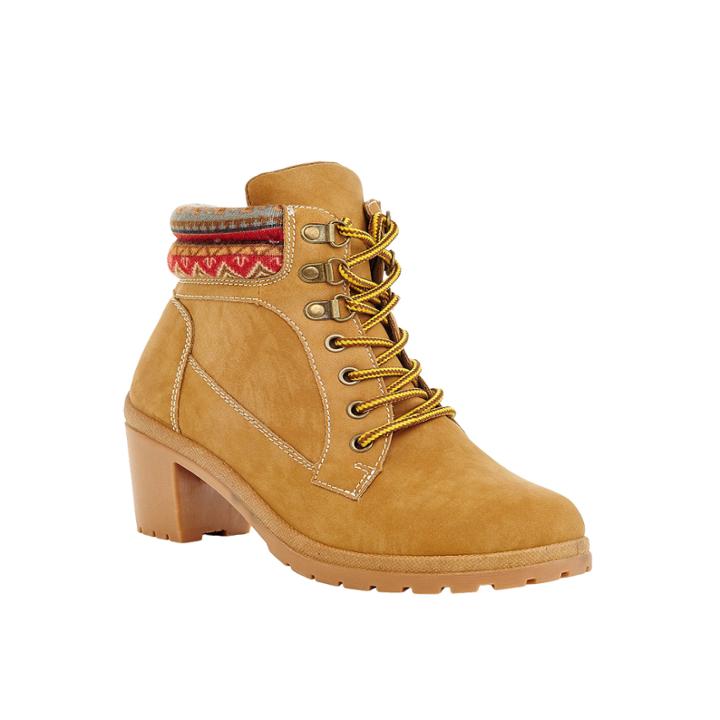 Henry Ferrera Womens Nubuck Material Boots