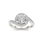 1 1/2 Ct. T.w. Diamond 14k White Gold Engagement Ring