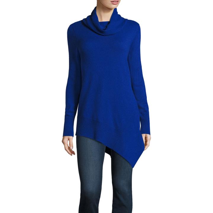 Stylus Long Sleeve Turtleneck Pullover Sweater
