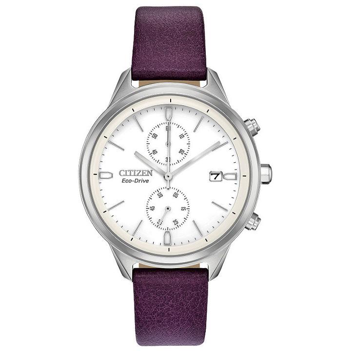 Citizen Womens Purple Strap Watch-fb2000-11a