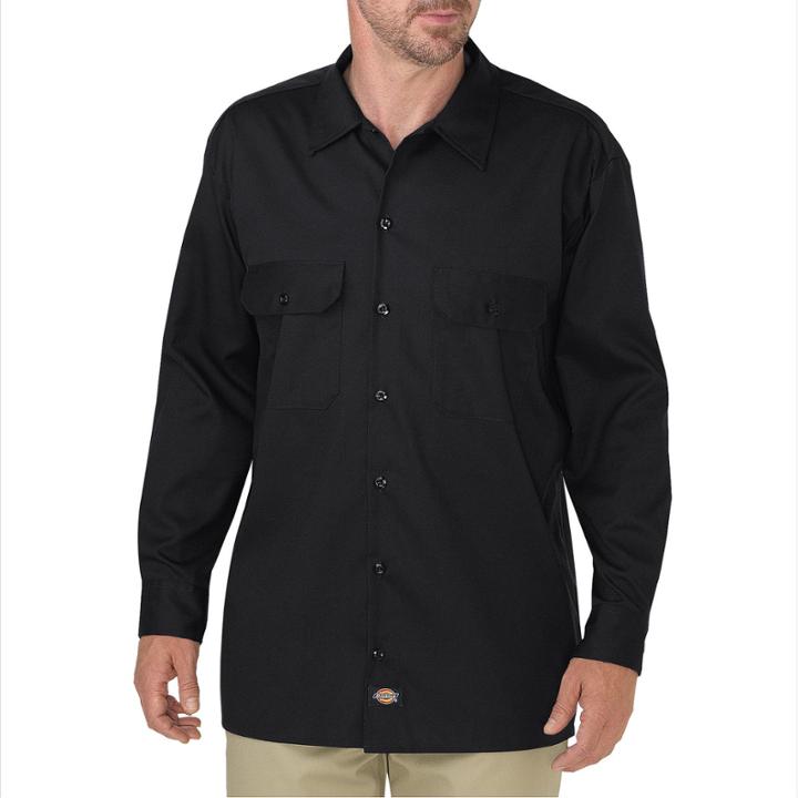 Dickies Relaxed Fit Flex Twill Work Shirt - Big