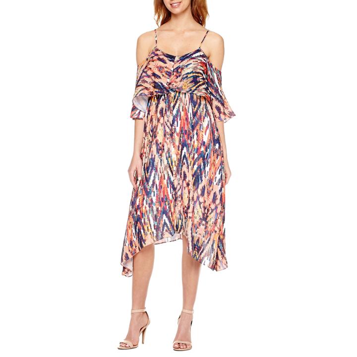 A.n.a Off The Shoulder Flutter Dress