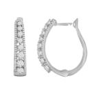 1 Ct. T.w. Genuine White Diamond 19.3mm Stud Earrings