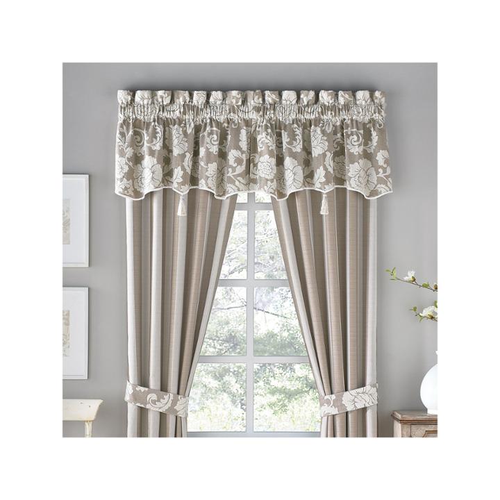 Croscill Classics Anessa Rod-pocket Scallop Valance