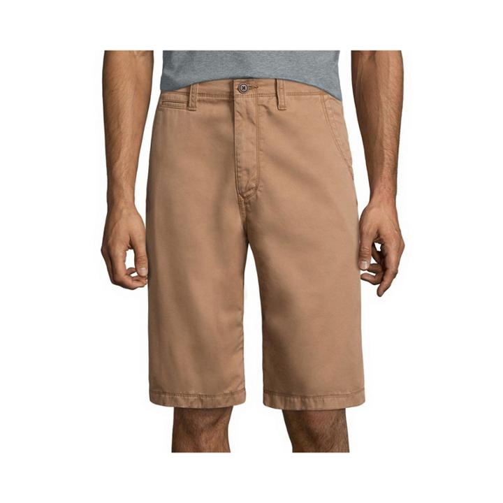 Arizona 12 Inseam Longboard Flat-front Cotton Shorts