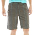 Arizona Plaid Flat-front Shorts