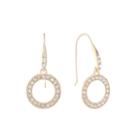 Monet Jewelry Clear Drop Earrings