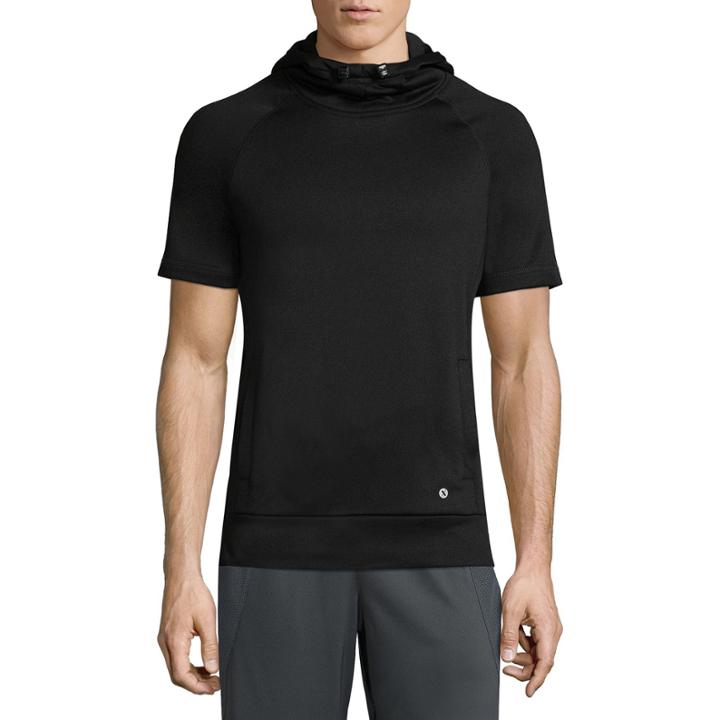Xersion Short Sleeve Fleece Hoodie
