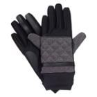 Isotoner Quilted Glove With Smartouch Technology