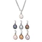 8-9mm Cultured Freshwater Pearl 7-pc. Pendant Set