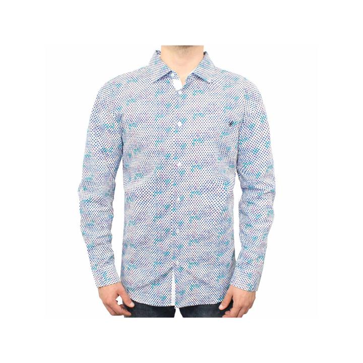 Steve Harvey Long Sleeve Button-front Shirt-big And Tall
