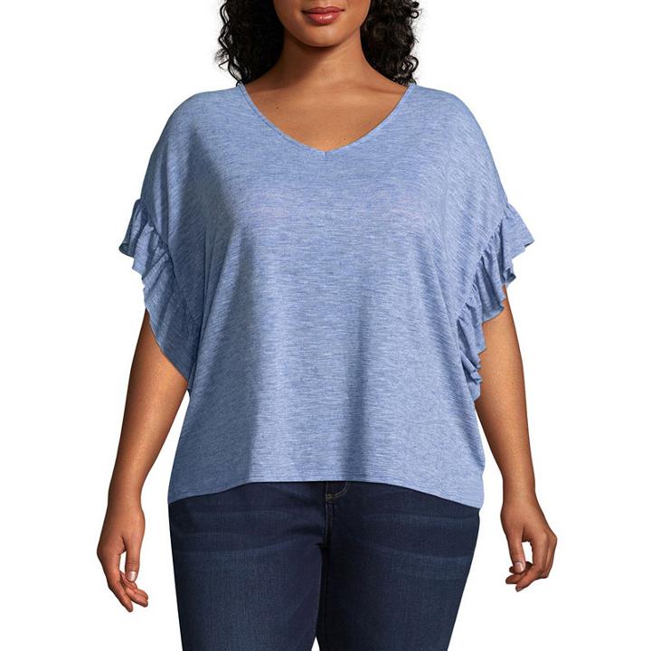 A.n.a. Flutter Sleeve Tee