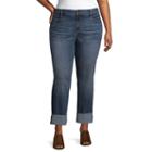 A.n.a Straight Fit Straight Leg Jeans - Plus
