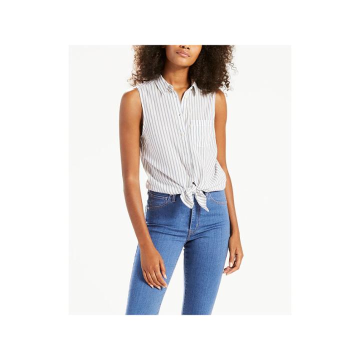 Levi's Sleeveless Button-front Shirt