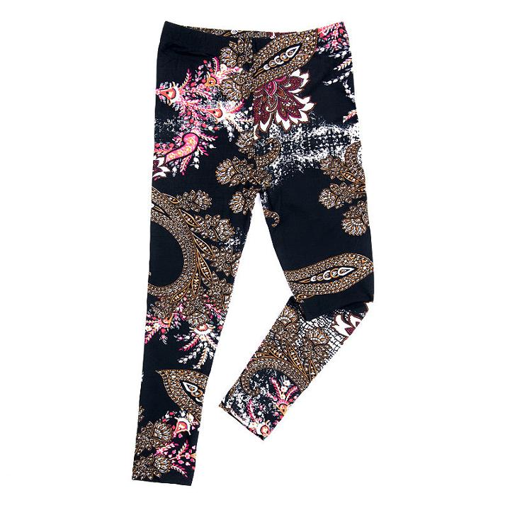 Mayah Kay Fashion Paisley Leggings