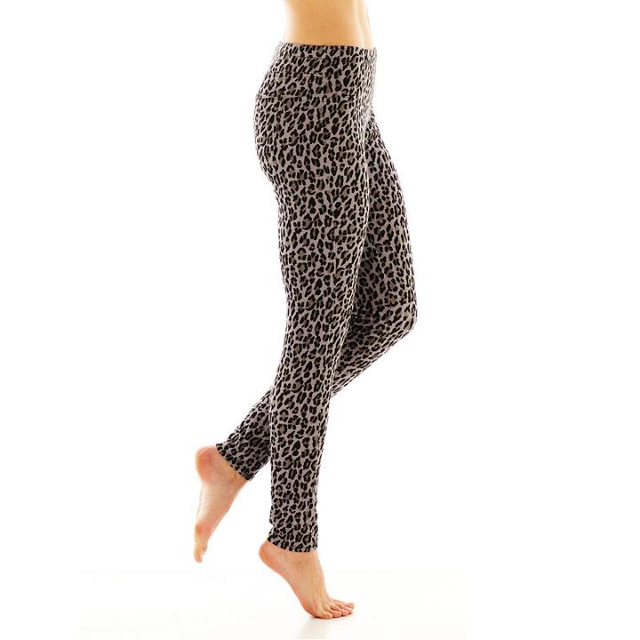 Leopard Print Stretch Jeggings