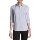 Liz Claiborne 3/4 Cuff Shirt- Talls