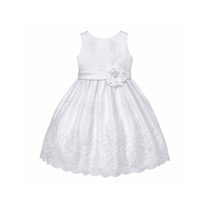 American Princess Sleeveless Empire Waist Dress - Preschool