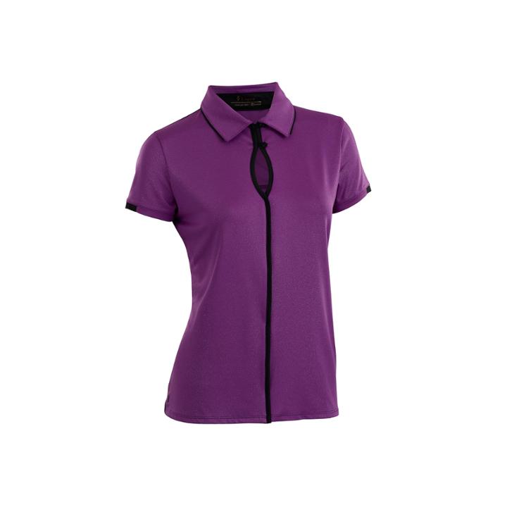 Easy Plus Short Sleeve Short Sleeve Jersey Polo Shirt Plus