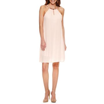 Secret Charm Sleeveless Trapeze Dress
